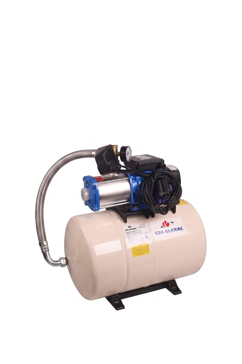 AMI 2-6 PASLANMAZ POMPALI 50LT TANKLI HİDROFOR MONOFAZE (6 kat - 12 daire)