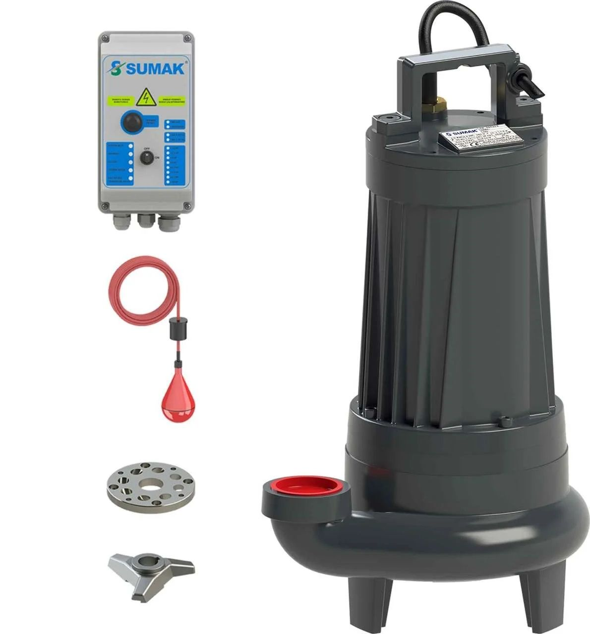 SUMAK SBRT 20/2 PARÇALAYICI BIÇAKLI 2 HP / 2''