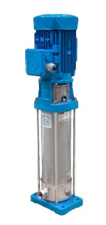 CDLF 10-9/3,0T 3 KW KOMPLE PASLANMAZ ÇELİK (AISI304) DİK MİLLİ ÇOK KADEMELİ SANTRİFÜJ POMPA (Qmax=12 m3/h - Hmax=91 mSS)