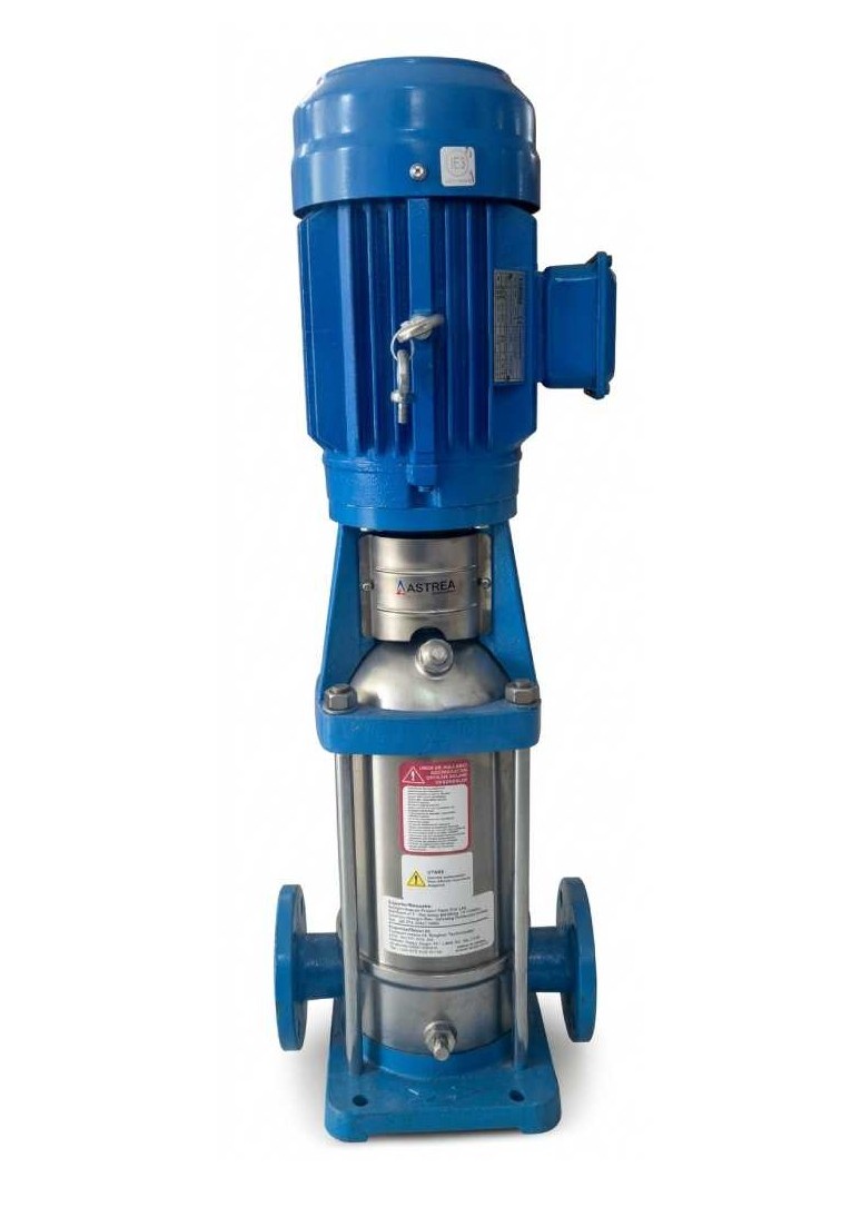 CDLF 65-4-2/18.5T 18,5 KW KOMPLE PASLANMAZ ÇELİK (AISI304) DİK MİLLİ ÇOK KADEMELİ SANTRİFÜJ POMPA (Qmax=80 m3/h - Hmax=100 mSS)